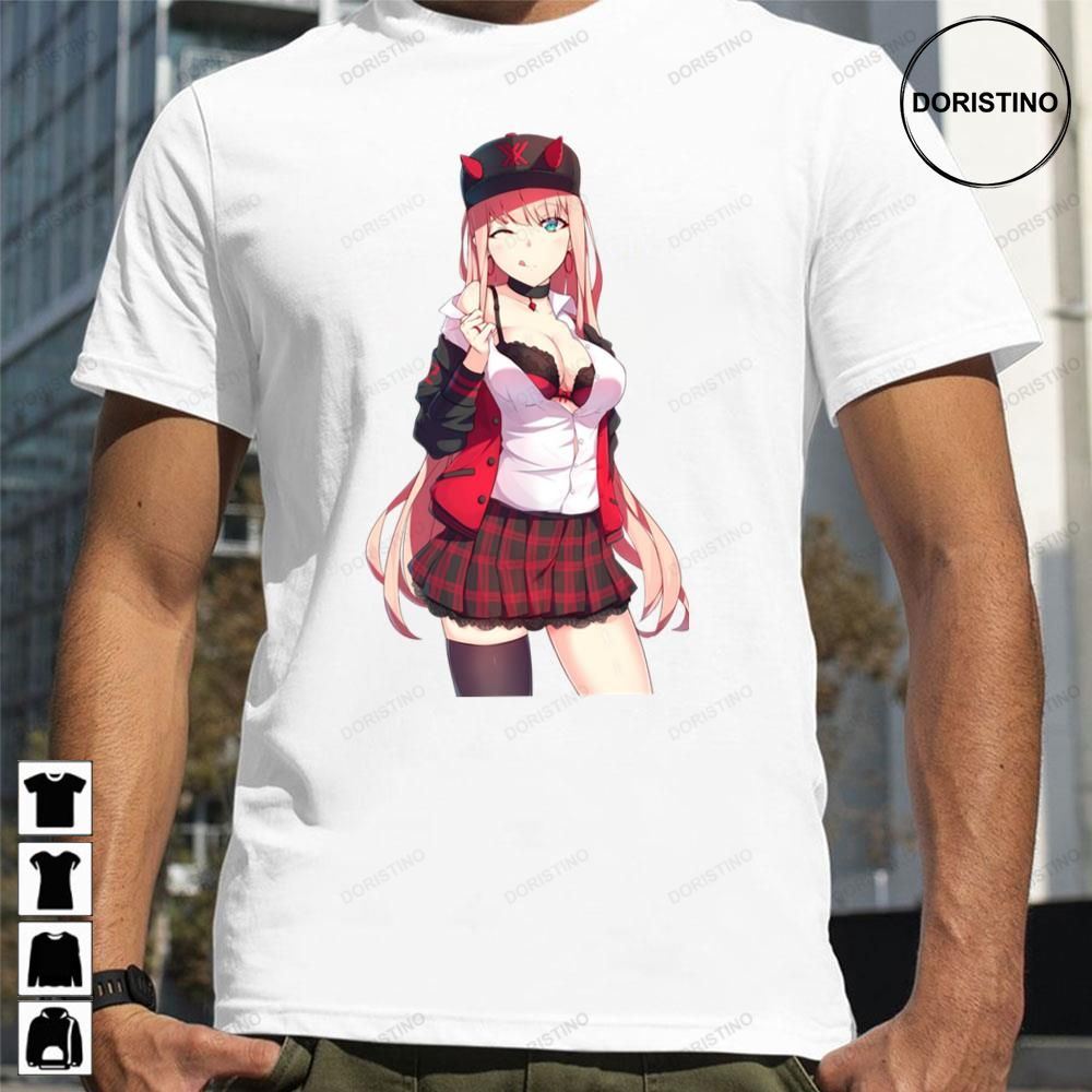 Zerotwo Darling In The Franxx Sexy Girl Limited Edition T-shirts